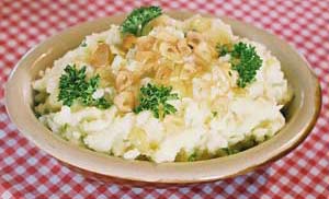 Garlic Recipes - Garlic Mashed Potatoes